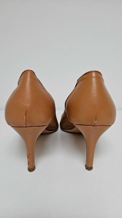 Szpilki skóra HEGOS 39 40 25.5cm