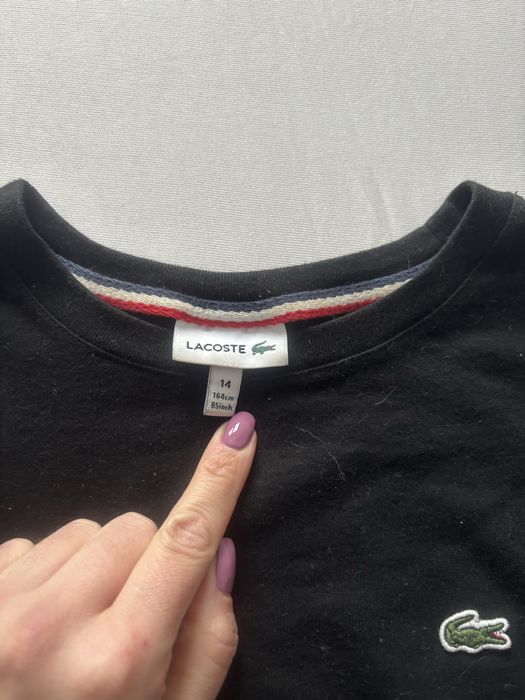 Lacoste koszulka dlugi rękaw