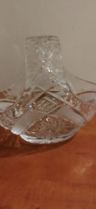 Koszyk kryształowy owocarka