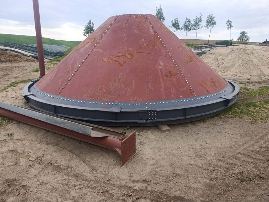 Silos zbożowy lejowy