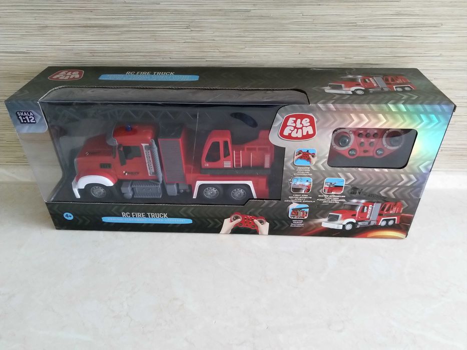 NAJTANIEJ Wóz Strażacki Sterowany Na Pilot Straż Pożarna Pilot Wysyłka