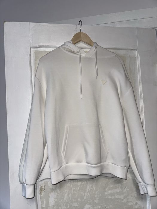 Guess bluza z kapturem i logowaną taśmą