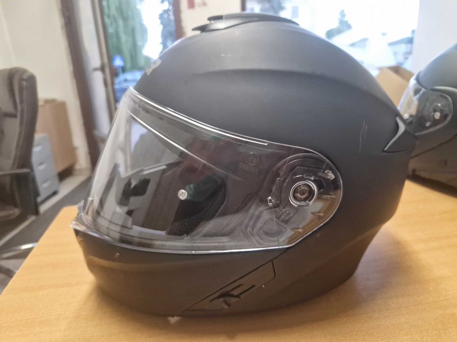 Kask motocyklowy Lazer Rafale Black Mat z blendą (Rozmiar XL)