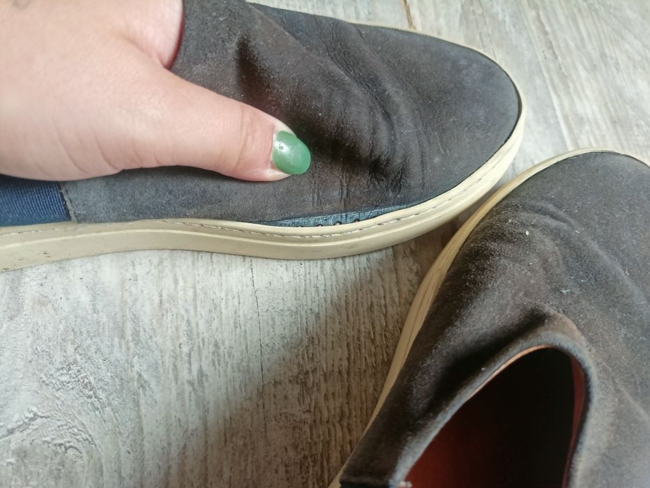 Wsuwane buty skórzane COS, rozmiar 37