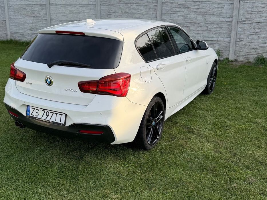 BMW Seria 1 BMW 120d xdrive 4x4,PL,automat, M pakiet, skóra , serwis, garażowany