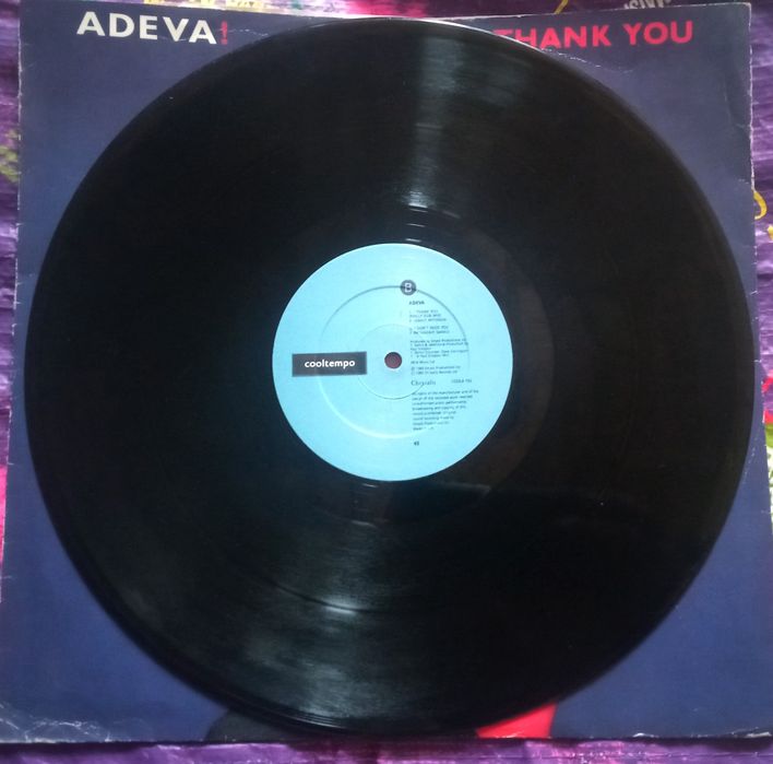 Vinil Maxi Singles Adeva - I Thank you