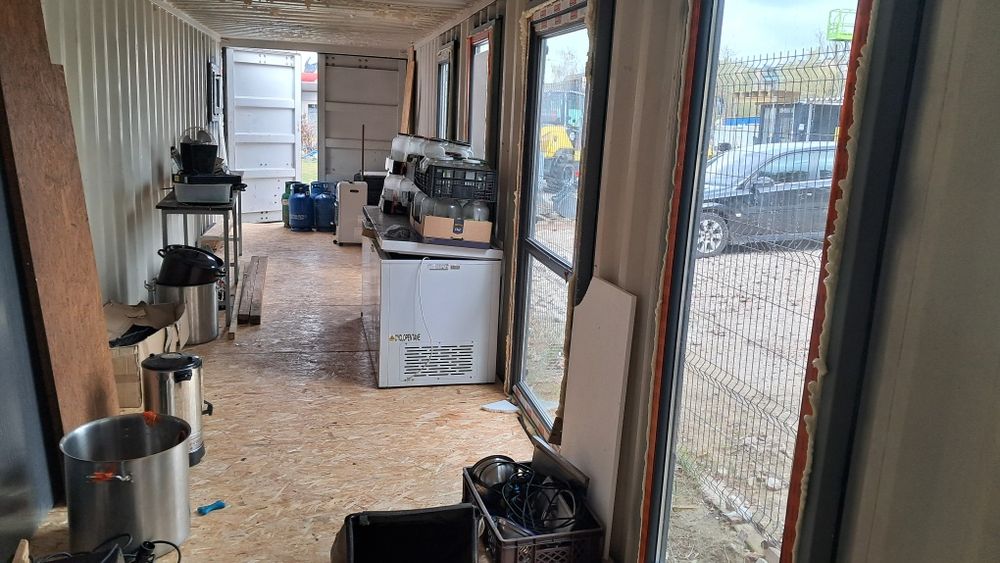 Kontener pawilon gastronomiczny