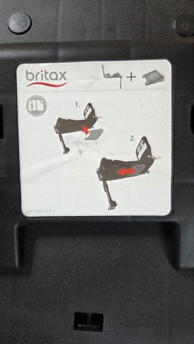 Combo ovo e carrinho para bebé Britax Rommer com adaptador isofix