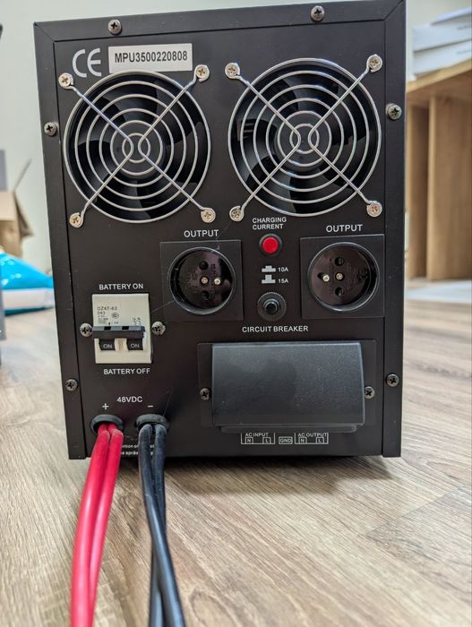 Інвертор  чистий синус ДБЖ MHPower MPU 3500-48 (3500 Вт)