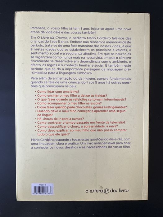 O Livro da Criança - do 1 aos 5 anos
