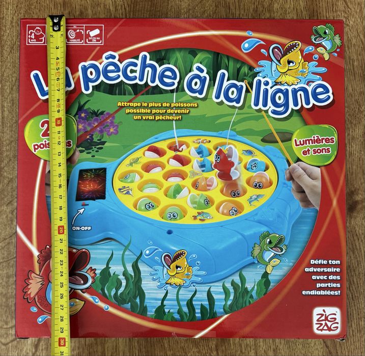 Jogo da pesca c som e luz