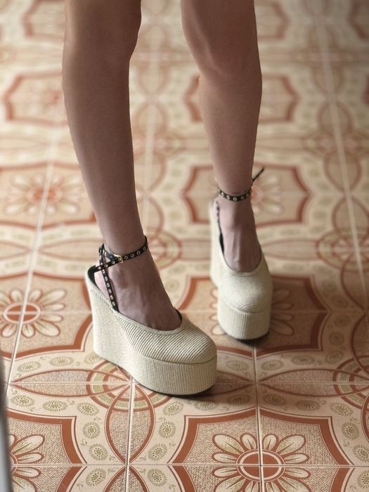 Туфли на платформе Alaïa alaia