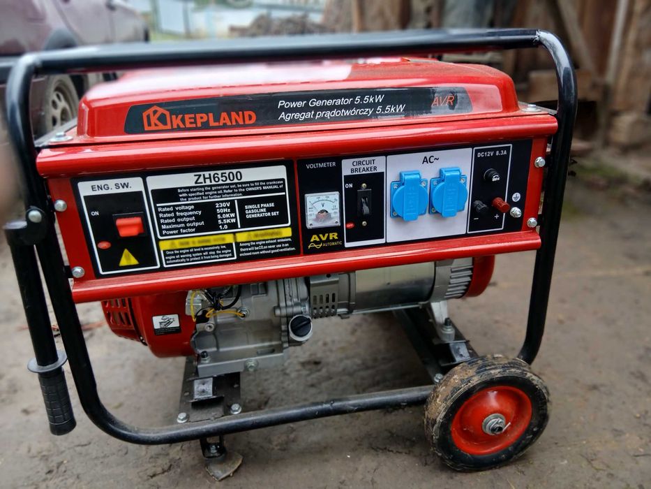 Електричний бензогенератор.