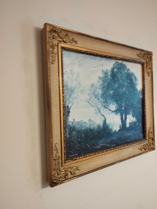Obraz ,, Pejzaż z Castel Gandolfo "