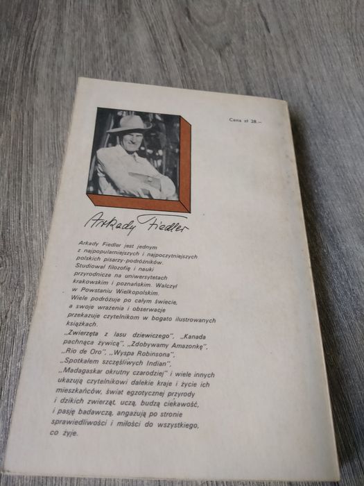 Arkady Fiedler Orinoko biblioteka młodych