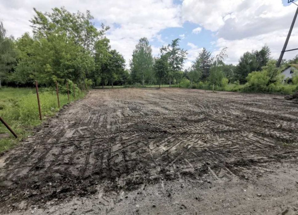 Wycinka samosiewów, koszenie, równanie terenu