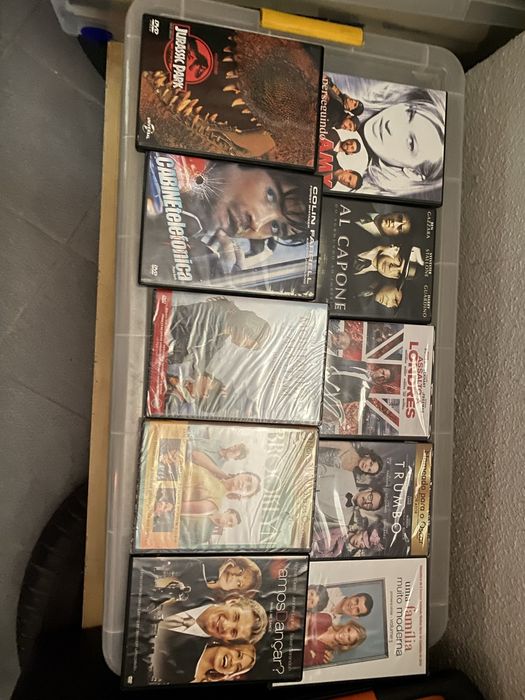 Muita variadade de DVD