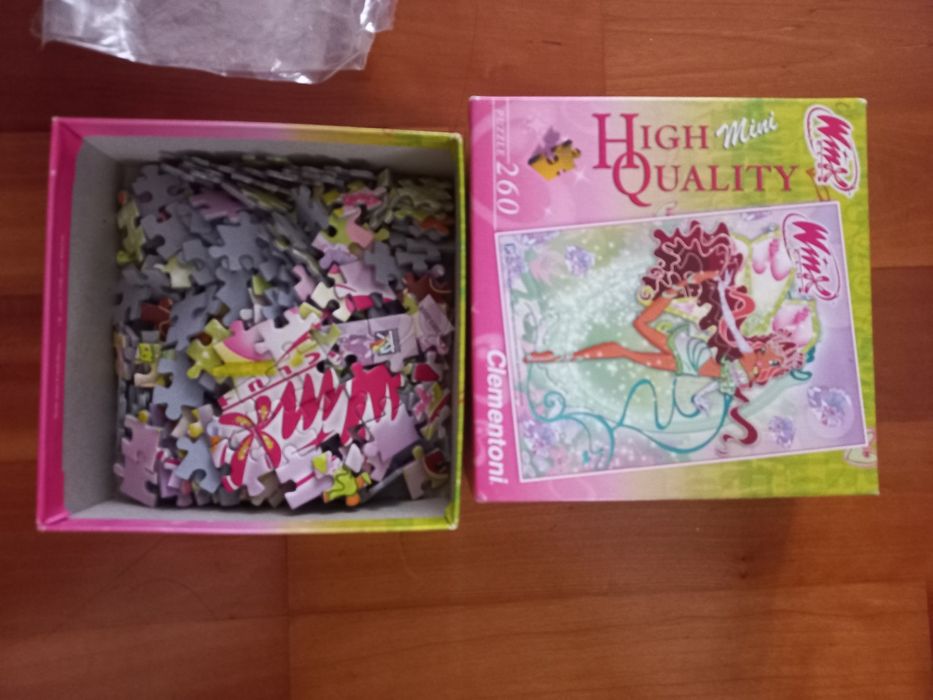 Puzzles Disney Princess e Winx