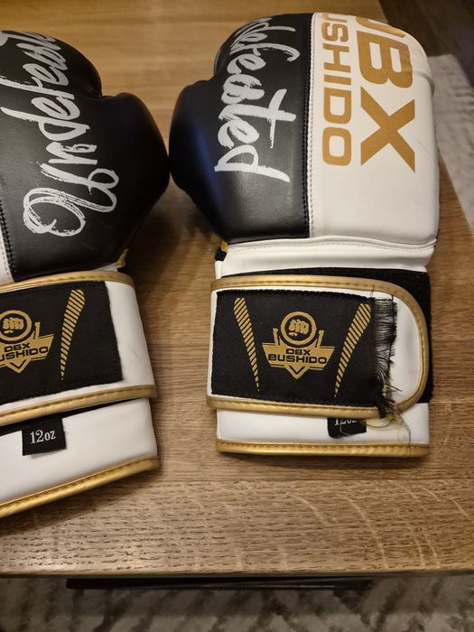 Rękawice bokserskie DBX Bushido 12 oz – stan bardzo dobry