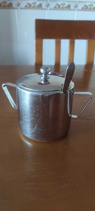 Açucareiro em Inox
