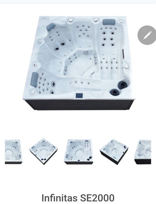 Jacuzzi ogrodowe infinitas se2000 nowość!