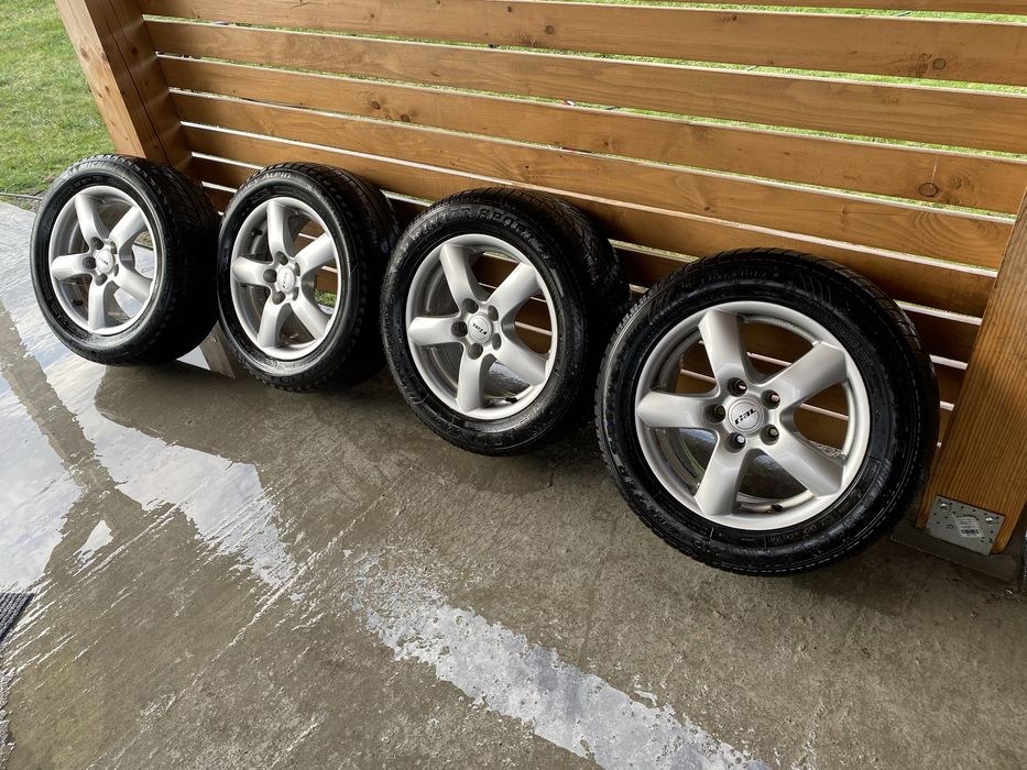 4x Felgi 16 cali 5x112 VW Audi Seat Skoda Mercedes +opony