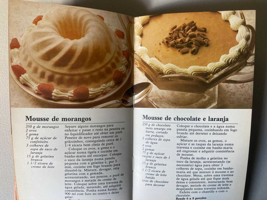 Receitas de Doces e Sobremesas, de Carole Handslip