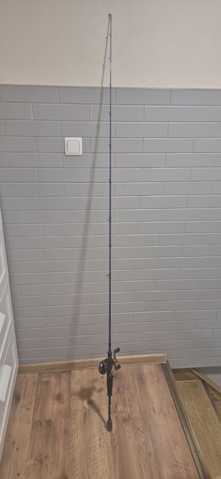 Wędka Olimpic Jerk 185cm do 80g  2sec  + nowy Multiplikator Konger imperial Multi Cast 5200 LH