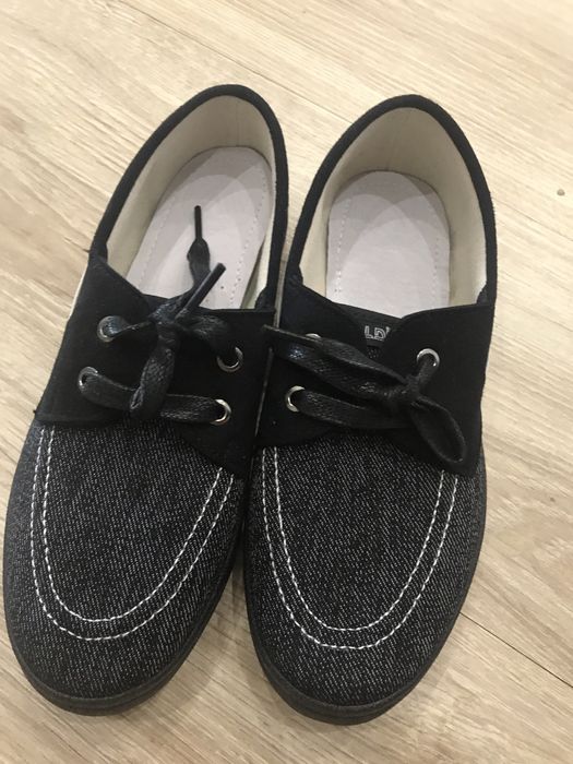 Продам джинсовые мокасины 38,5 размер