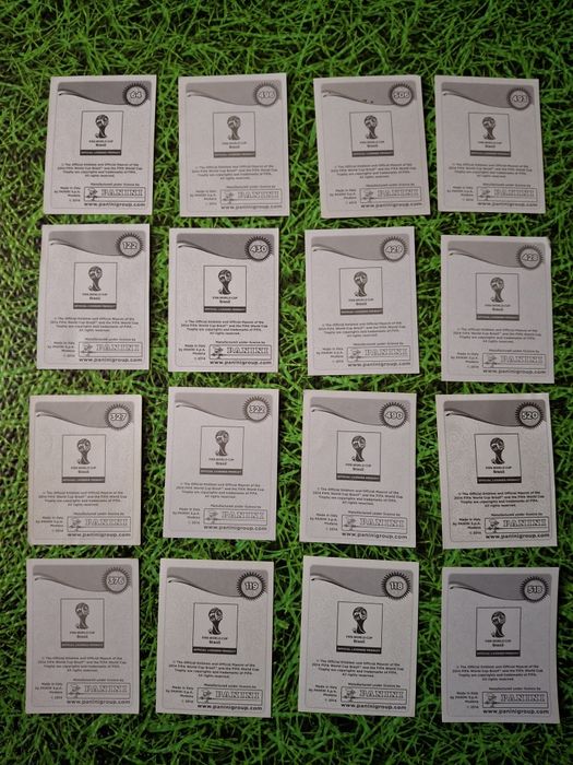 +200 cromos World CUP Brasil 2014
