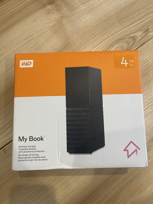 Зовнішній HDD WD My book 4Tb