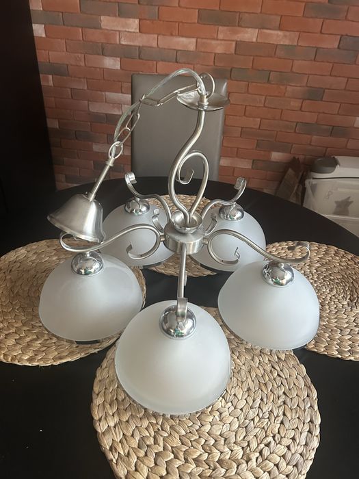 Lampa wisząca + kinkiet