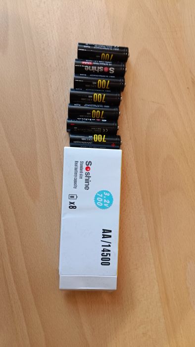 Батарейки АА 3.2 v акумуляторні