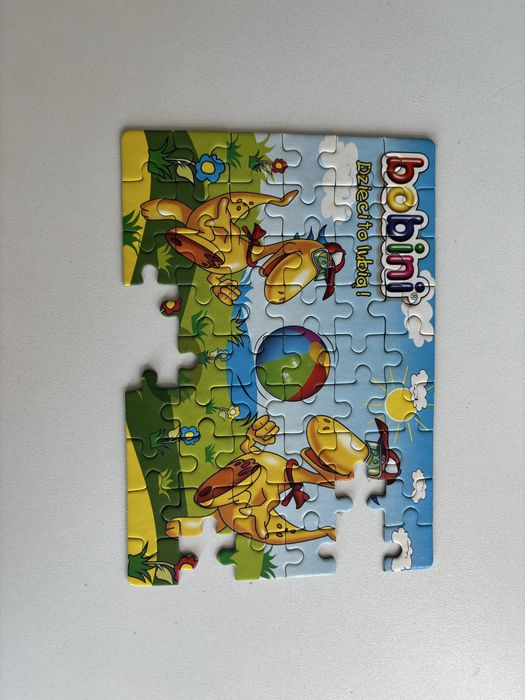 Mini puzzle Bobini dinozaury dla dziecka