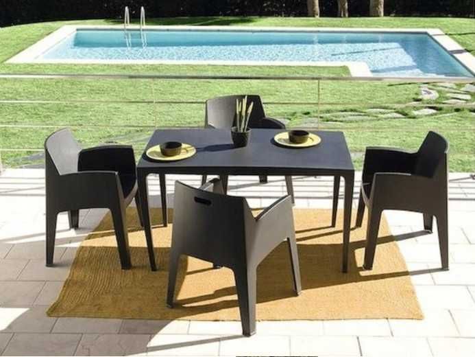 Krzesło do mebli ogrodowych Model Antracyt , krzesła ogrodowe