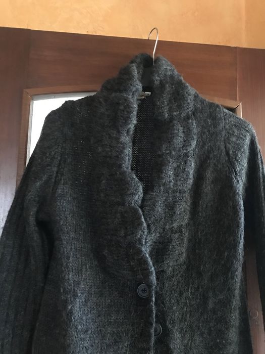 Gruby ciepły kardigan-M/L-Butik