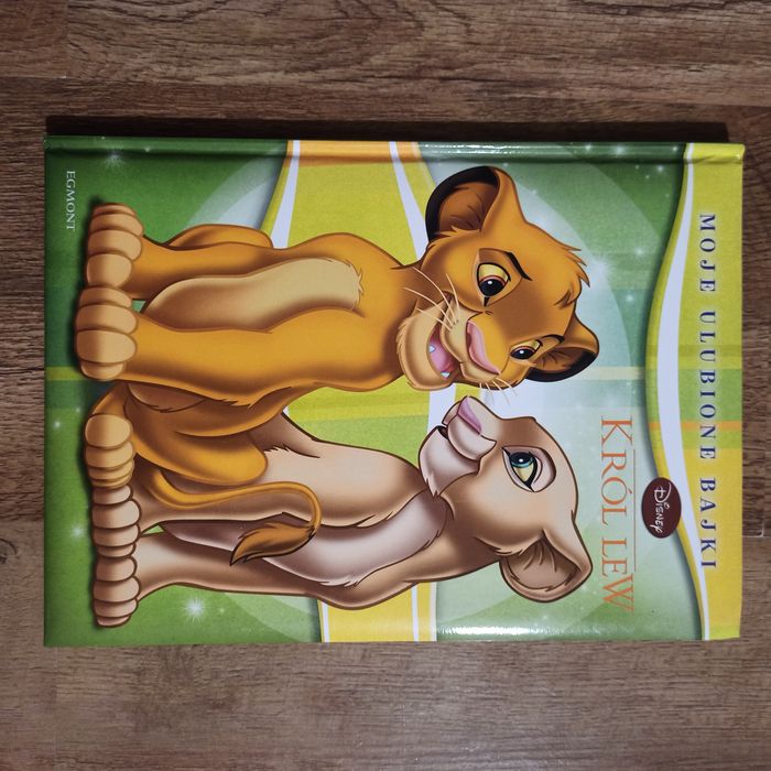 Książka Król Lew Disney wyd. Egmont