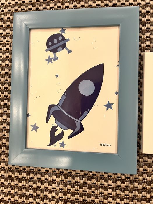 Zestaw 5 kolorowych ramek