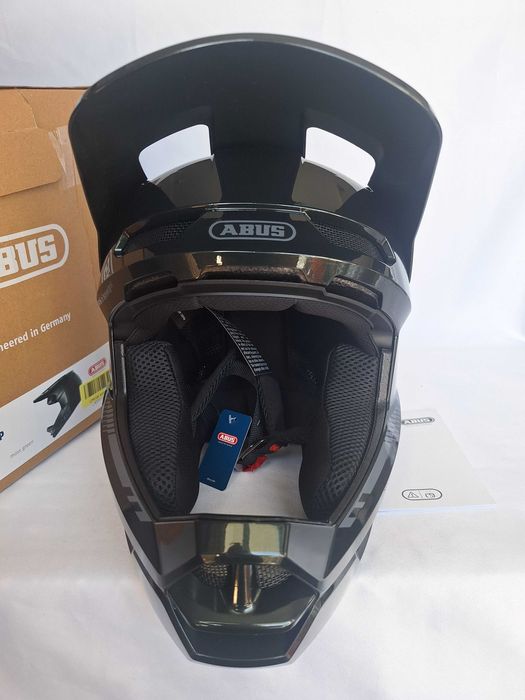 Kask rowerowy fullface Abus HiDrop Moss Green M 57-58cm