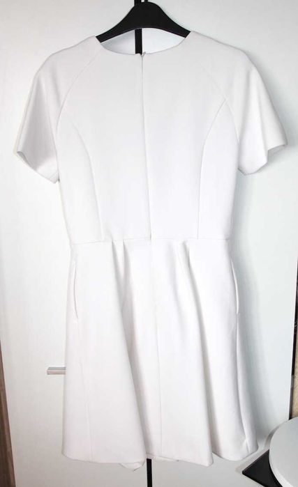 SIMPLE biała sukienka suknia 36 S ślub ślubna komunia xs 34