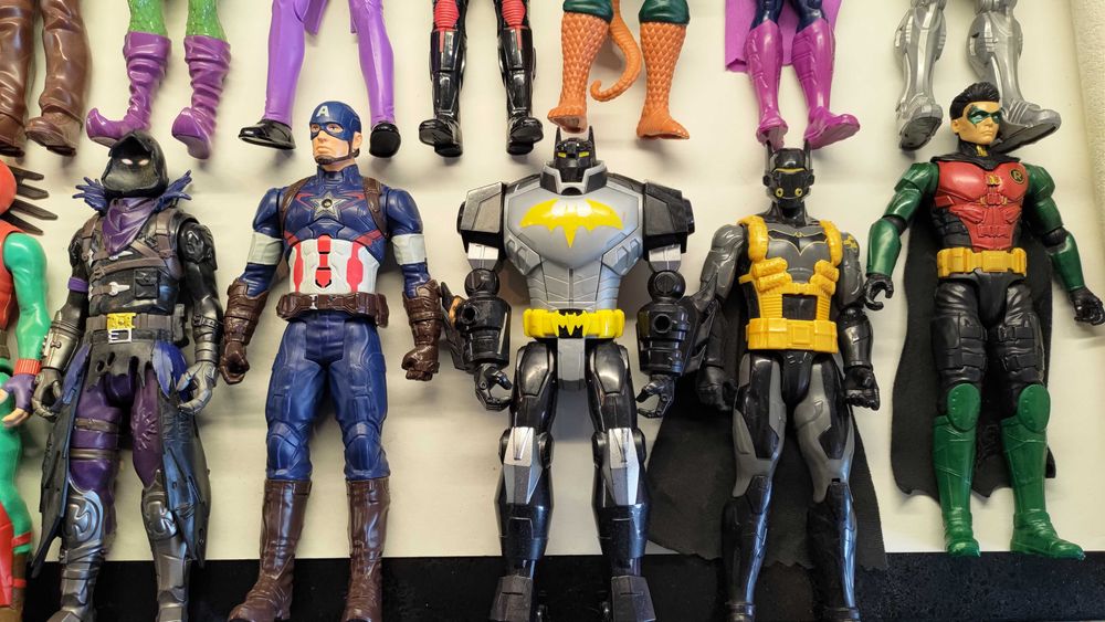Фигурки супер герой персонаж малвел dc comics человек паук.бетмен