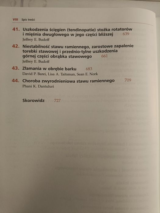 Knowledge in orthopaedics Ręka Łokieć Ramię Tadeusz Gaździk nowa