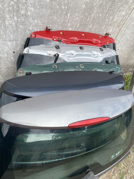 Renault megane 2 ляда кришка багажника скло спойлер