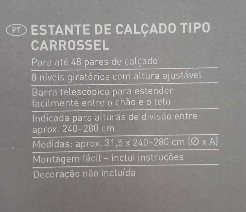 sapateira giratória