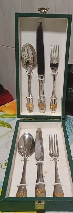 Faqueiro do Sporting banhado a prata edição especial445798298546360321