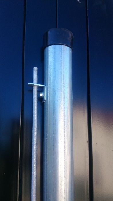 Słupek Ogrodzeniowy fi42 x 1,5 H200cm ocynk ogni HIT