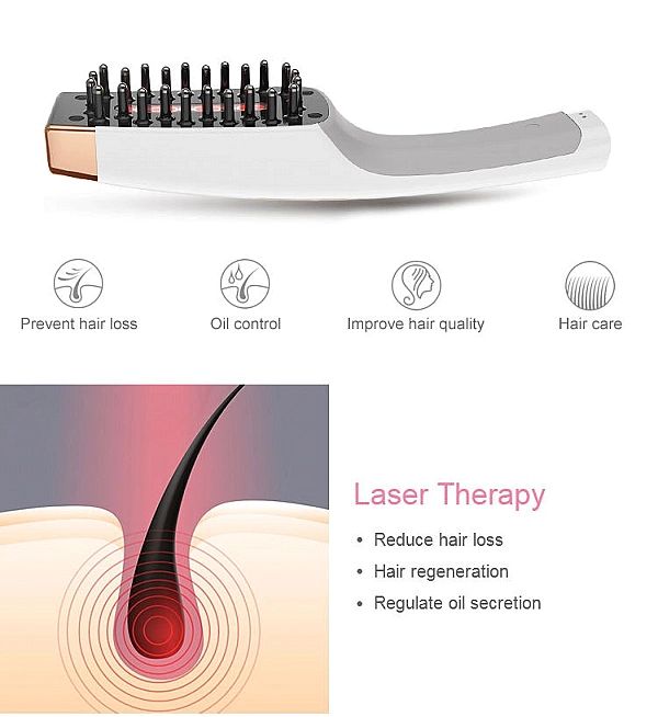 Laser Na Porost Włosów Szczotka Do Włosów Braders