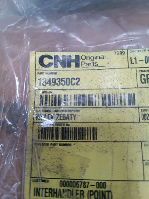 Koło zębate dyferencjał case magnum case mx