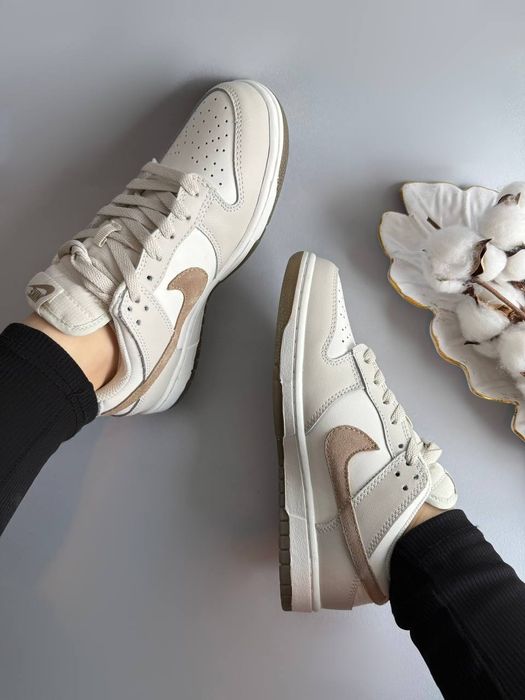 Nike SB Dunk Low Grey White Brown