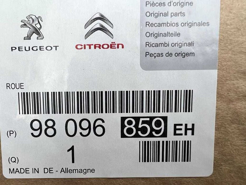 Oryginał Felgi 19cali Citroen C5 Aircross DS7 Opel 5x108 nr9011